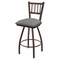 Holland Bar Stool Co 30" Swivel Bar Stool, Brnz Finish, Graph Seat X810 - alternate 1